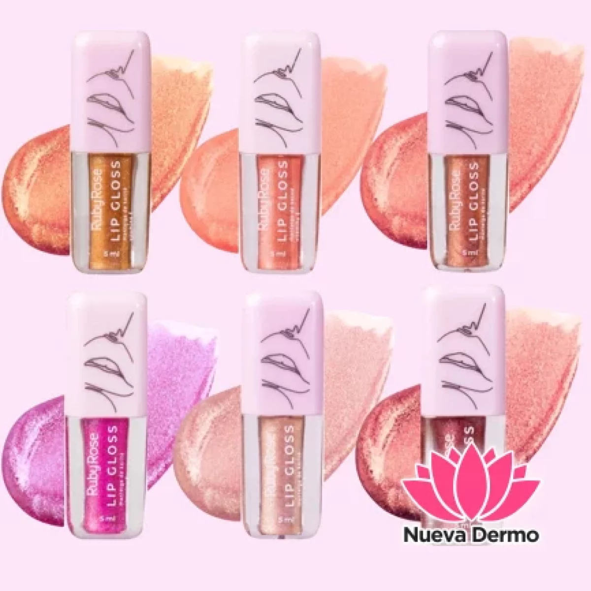 LIP GLOSS RUBY ROSE CD: HB-8234