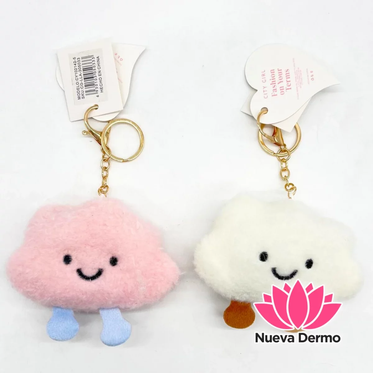 LLAVERO NUBE – PAQUETE 12 UNIDADES