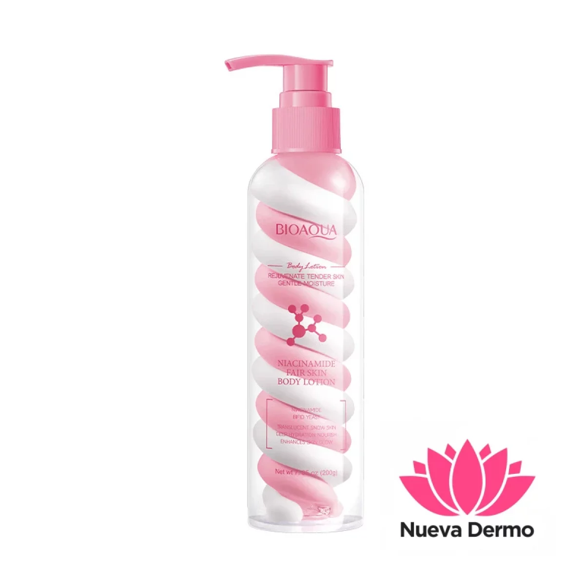 Locion Corporal Niacinamida Textura Mousse Hidratante 200G