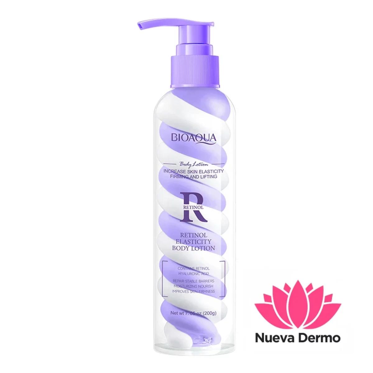 Loción Corporal Retinol Textura Mousse Hidratante