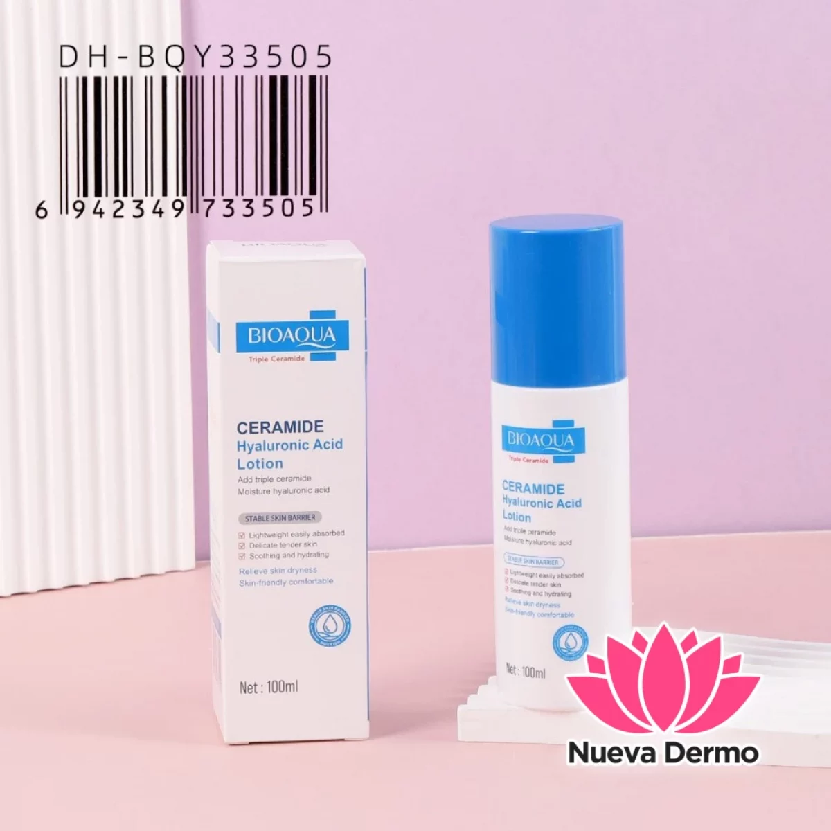 Loción Facial de Ceramidas y Ácido Hialurónico Triple Ceramide Dh-BQY33505/7333505 Bioaqua