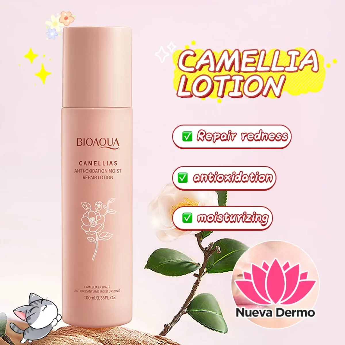 Locion Nutritiva Antioxidante de Camelia 100ML 35257