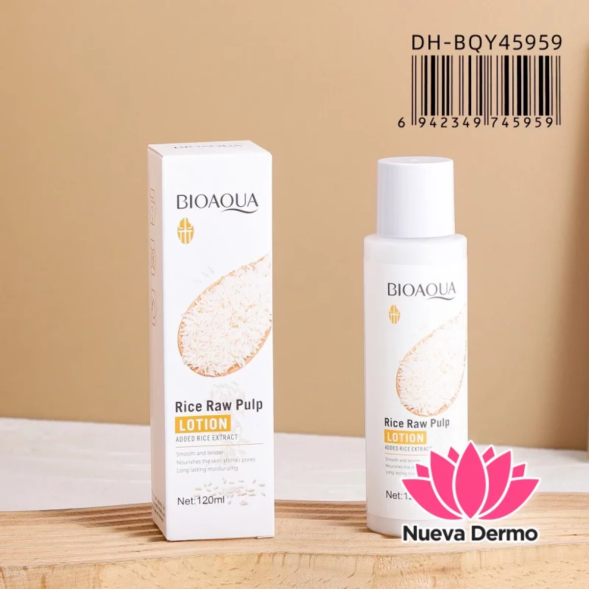 Locionn Facial Arroz Bioaqua Dh-BOY45959