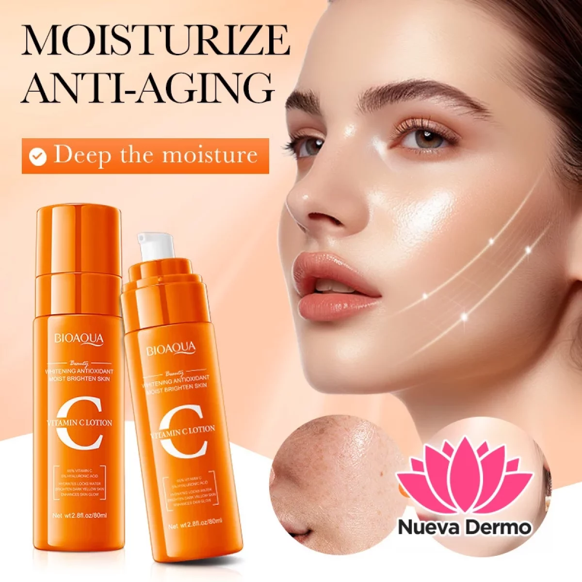 Lotion Blanqueadora con Vitamina C 80ML 18908