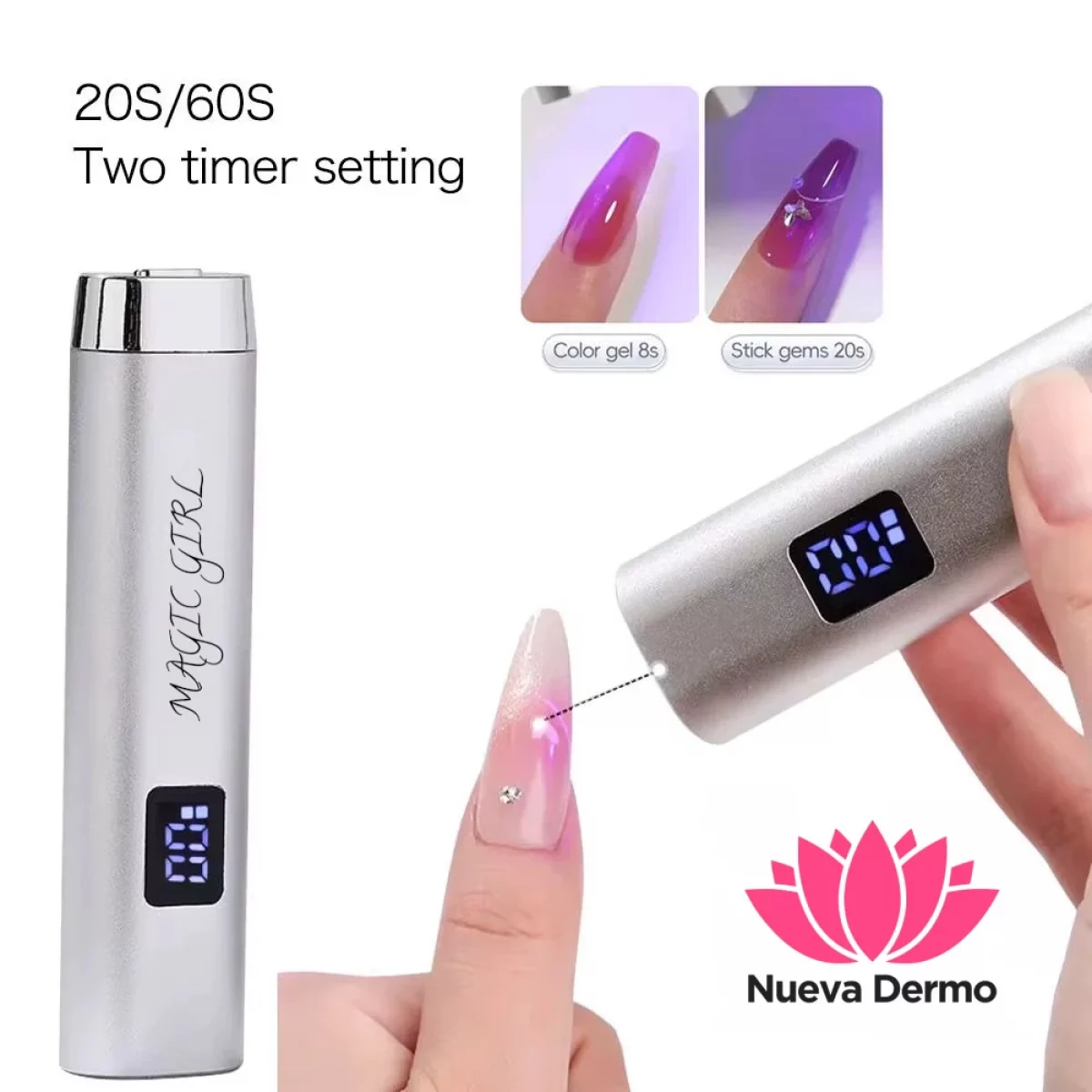 MAGIC GIRL LINTERNA UV/LED MG-10/LINTERNA 7927867866415