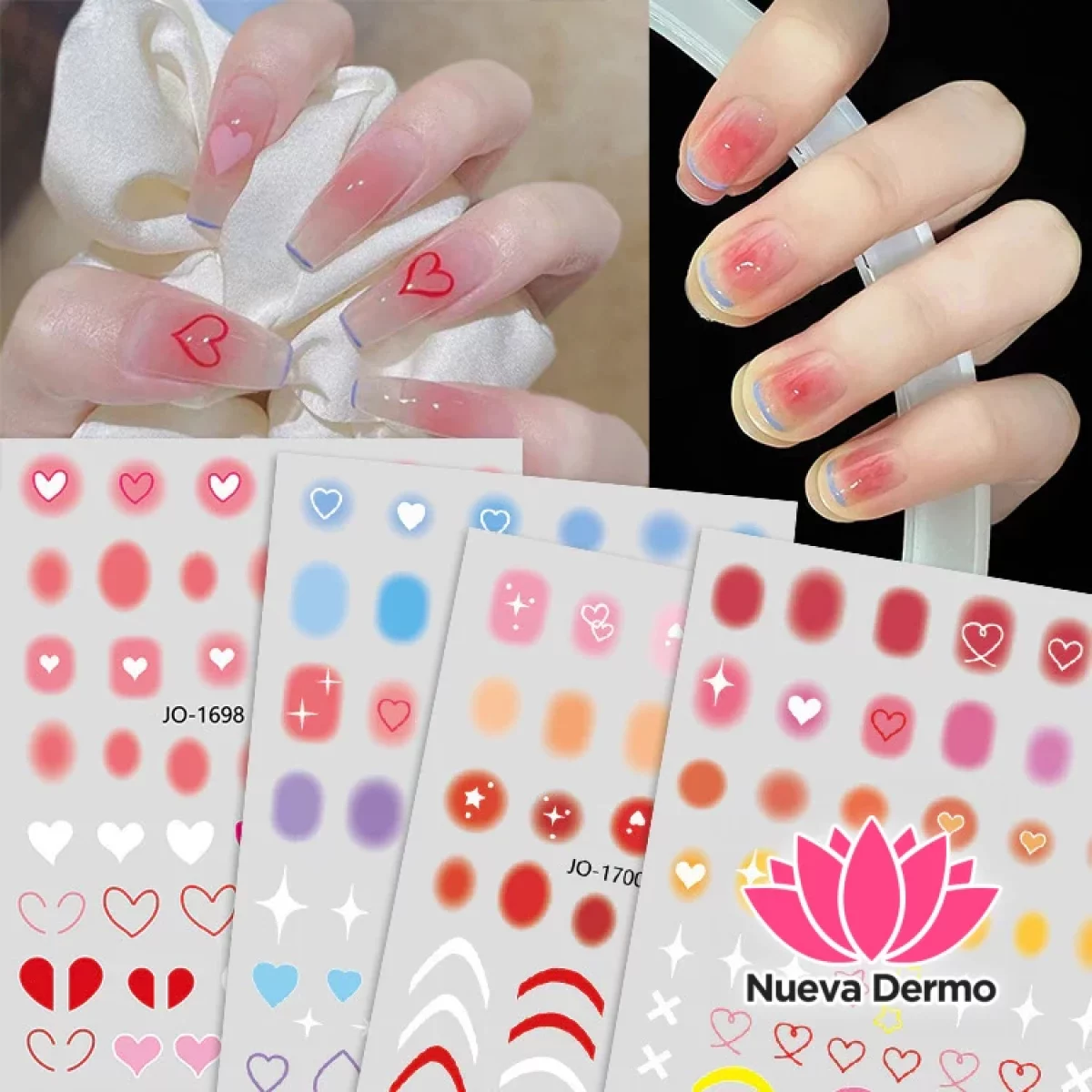 MAGIC GIRL STICKER AURA CON FIGURAS X12PCS MG-SP-037 6600202500373