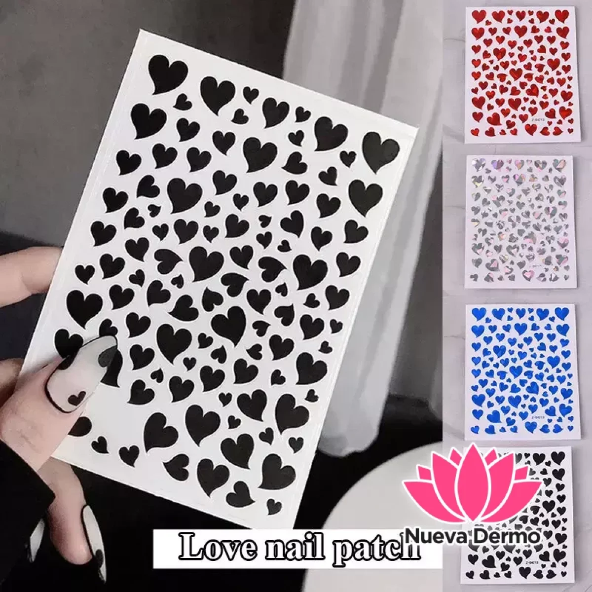 MAGIC GIRL STICKER CORAZONES X12PCS MG-SP-035 6600202500359