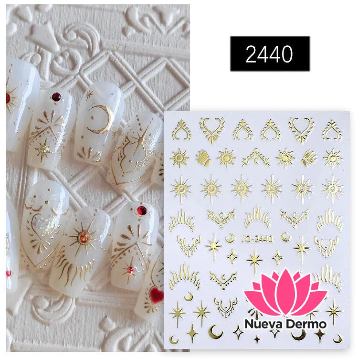 MAGIC GIRL STICKER FIGURAS PLATEADAS Y DORADAS X12PCS MG-SP-027 6600202500274