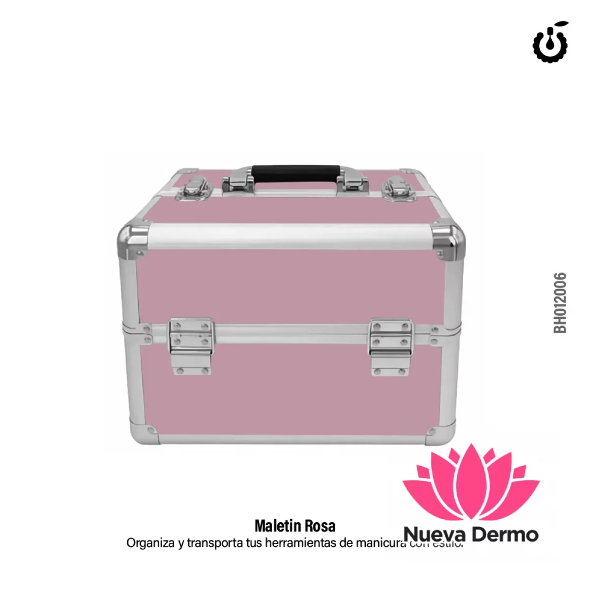 Maletin organizador manicuria Rosa Cherimoya BH012006