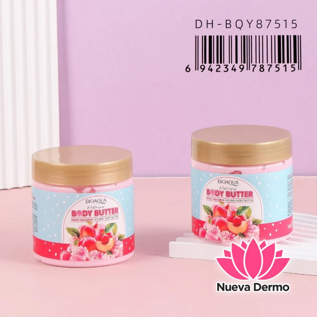 Manteca Corporal Hidratante Peach Macaron Nourish Body Butter Dh-BQY87515/787515 Bioaqua