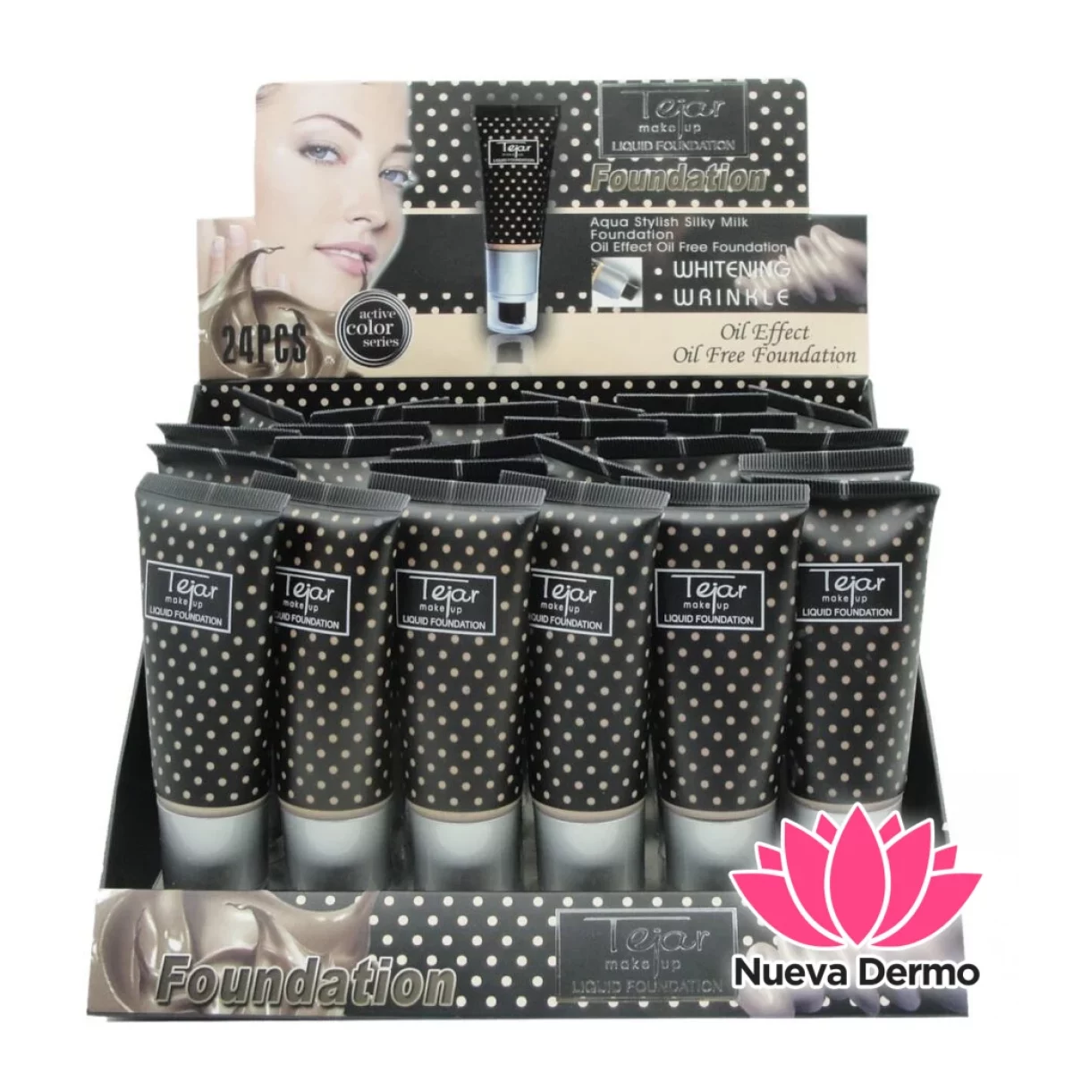 MAQUILLAJE FLUIDO EN POMO CON VALVULA 396 87806