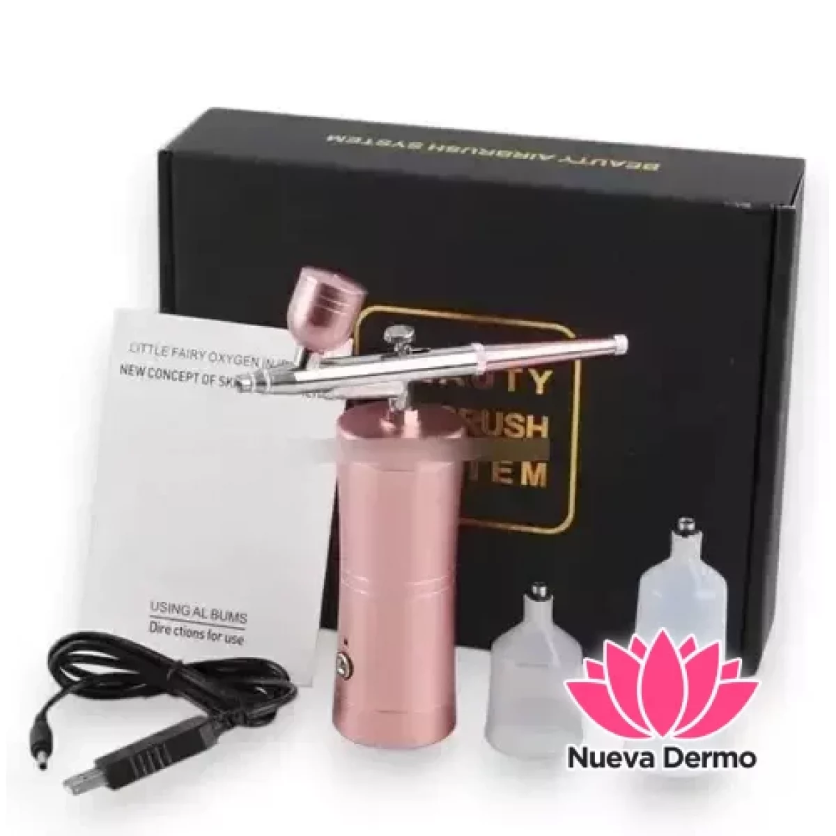 MAQUINA AEROGRAFO BEAUTY AIRBRUSH SYSTEM MG-10005 MG-12004