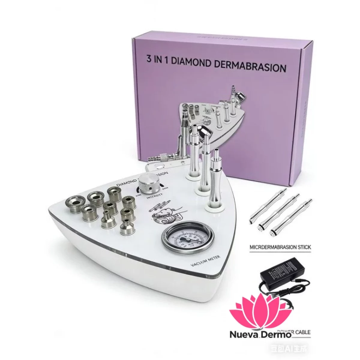 Micro Dermoabrasión con Punta de Diamante Peeling