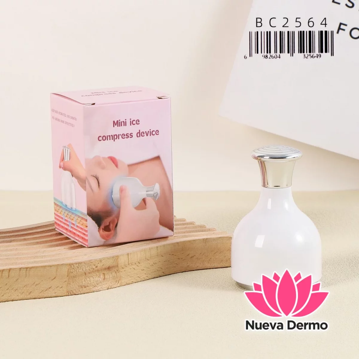 Martillo de Hielo Facial – Masajeador Descongestivo de Crioterapia BC2564/25649
