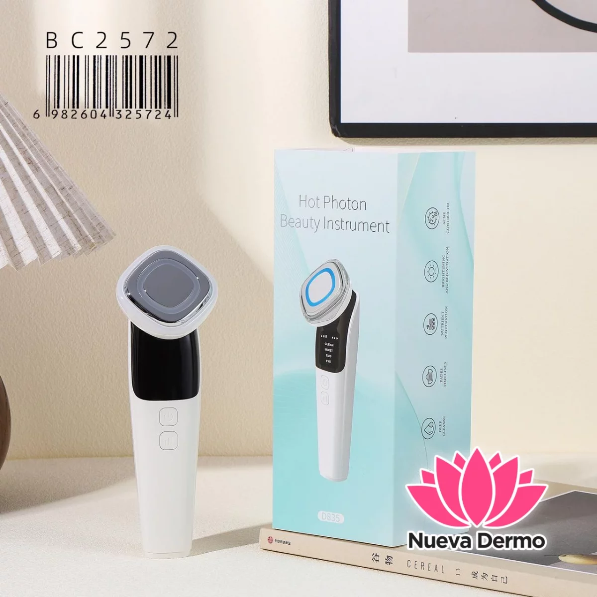 Masajeador Facial con Efecto Lifting BC2572/25724