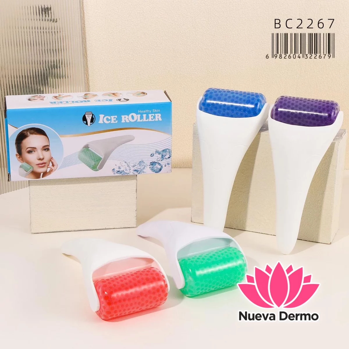 Masajeador Facial Efecto Frío BC2267/22679