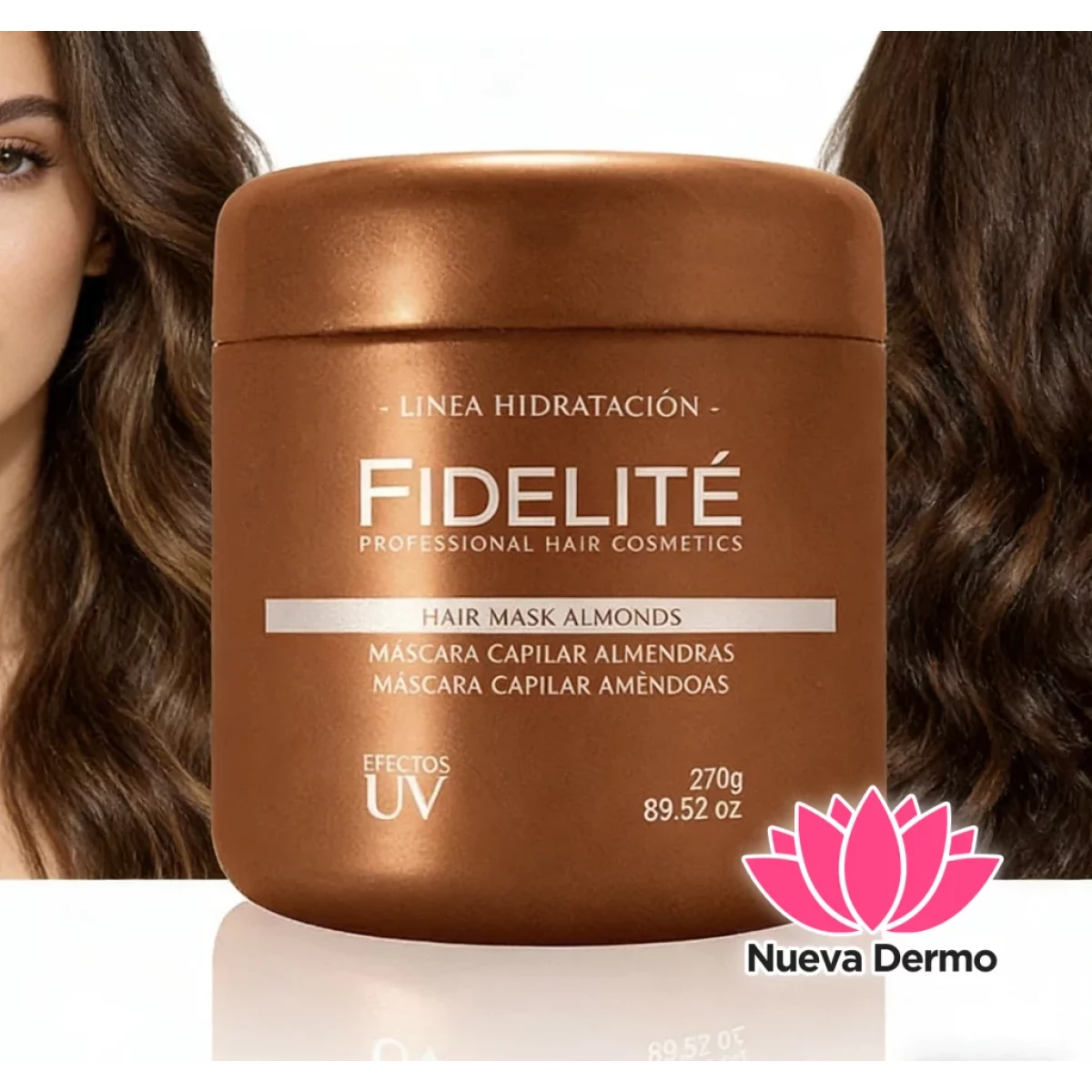 MÁSCARA CAPILAR ALMENDRAS 270GRS FIDELITE