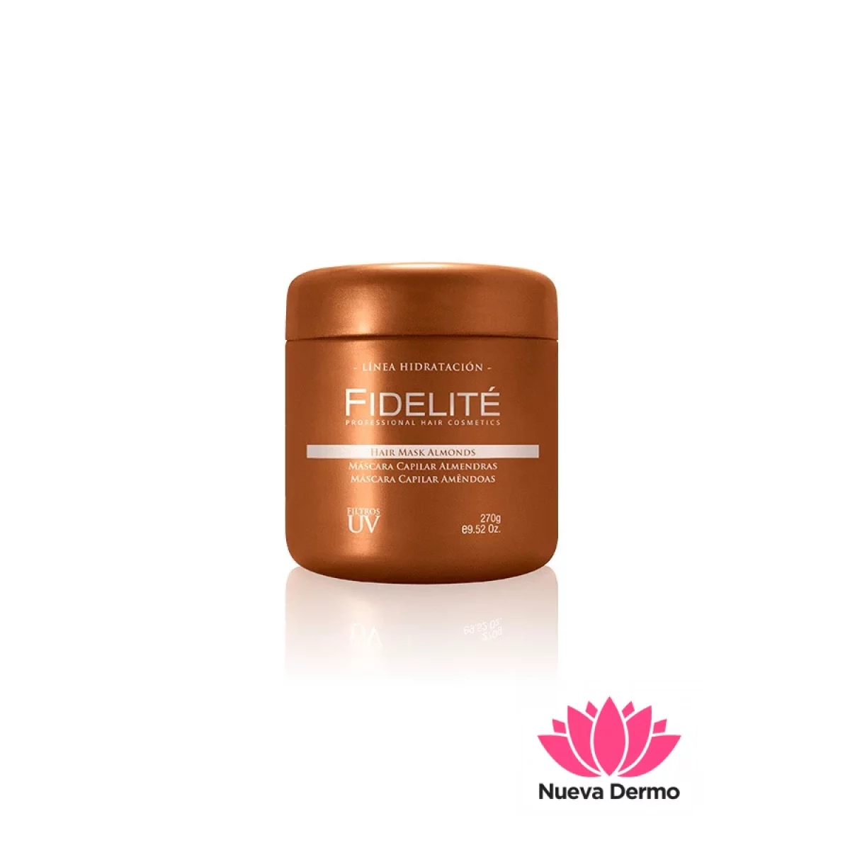 Mascara Capilar De Almendras Hidratante Fidelite 270g