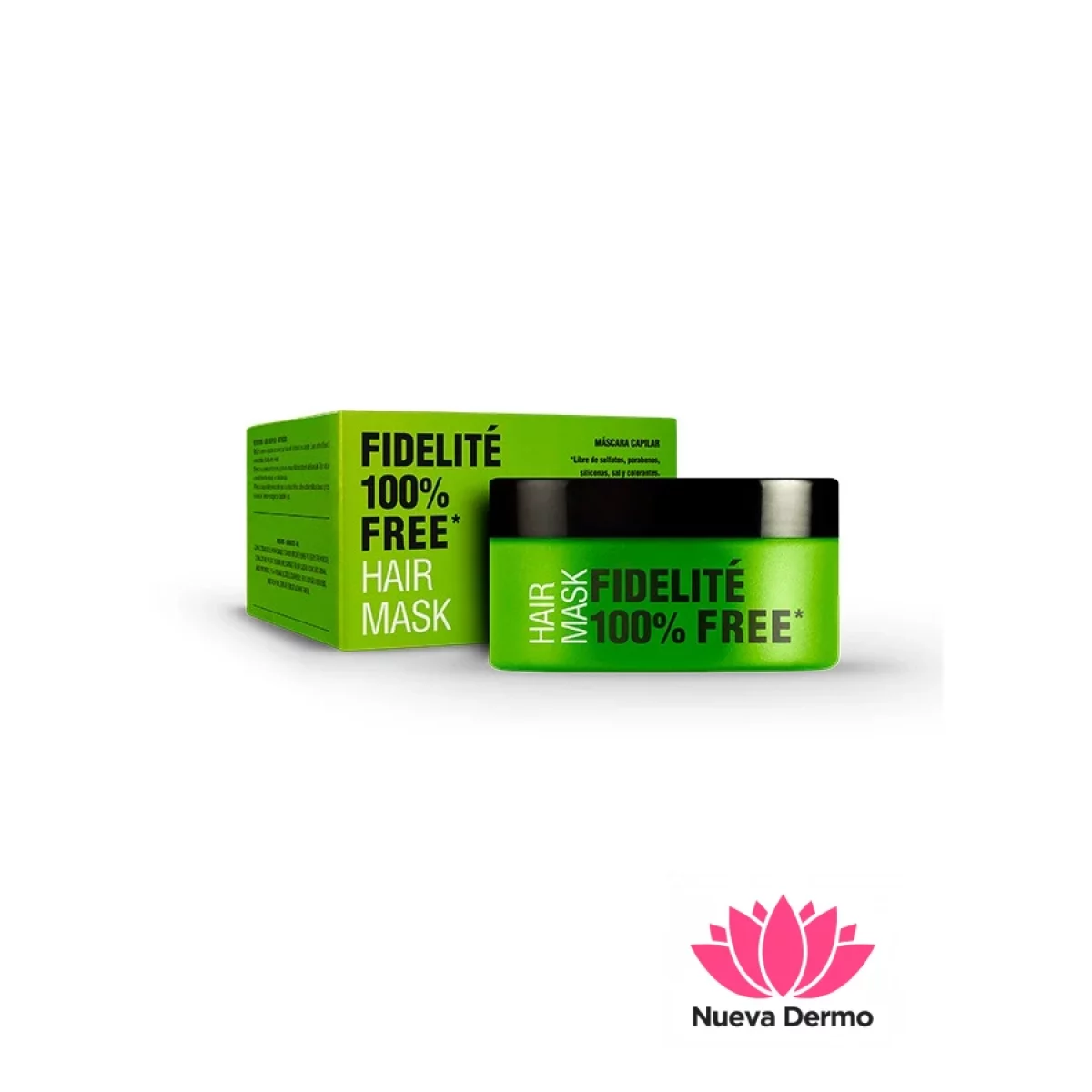 Mascara Capilar Fidelite 100% Free Para Cabellos Dañados 250ml