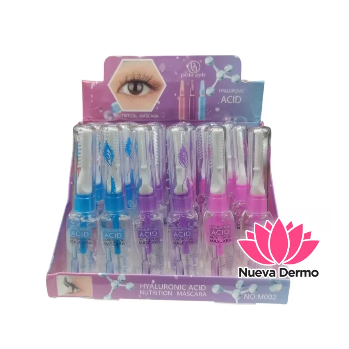 MASCARA DE PESTAÑAS TRANSPARENTE