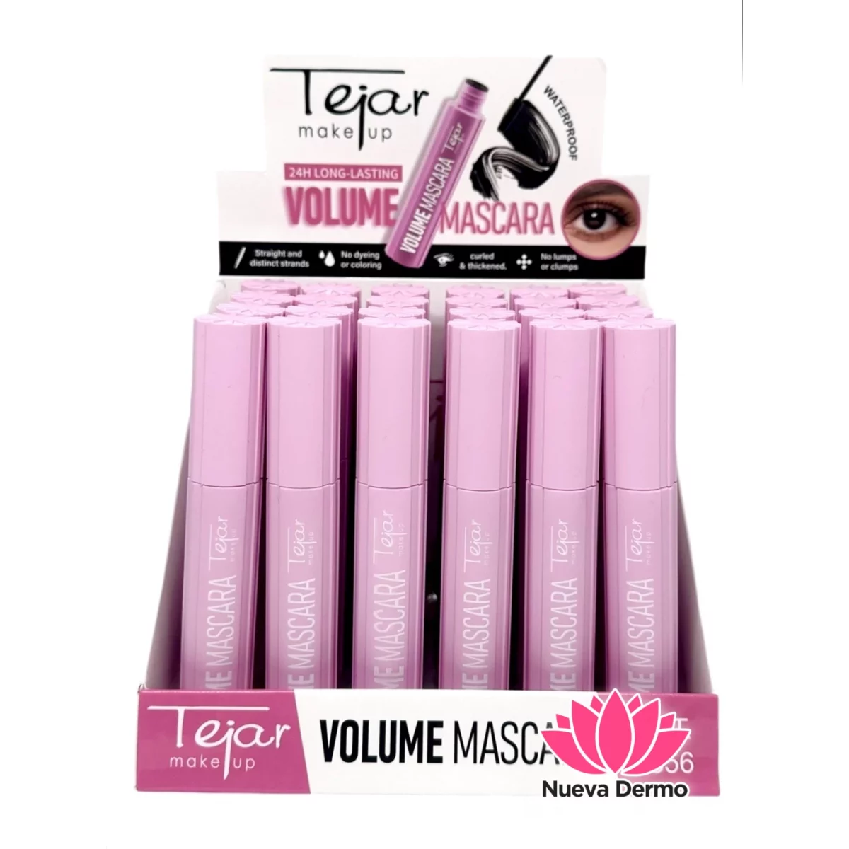 Máscara de pestañas volumen #2856 Tejar