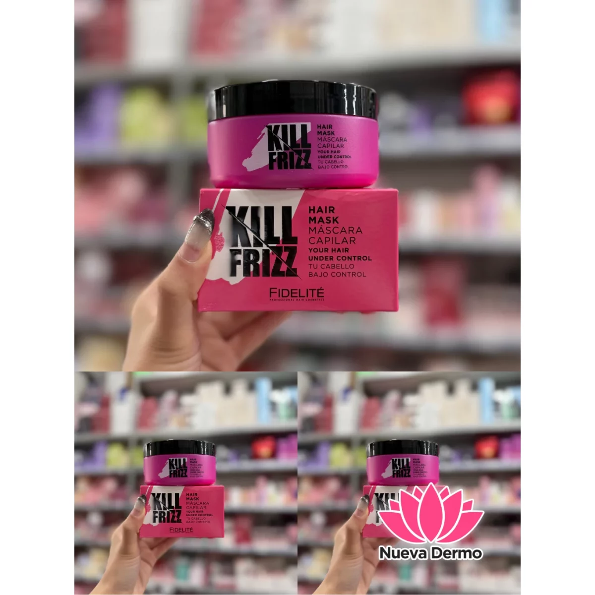 MÁSCARA KILL FRIZZ HIDRATANTE FIDELITE