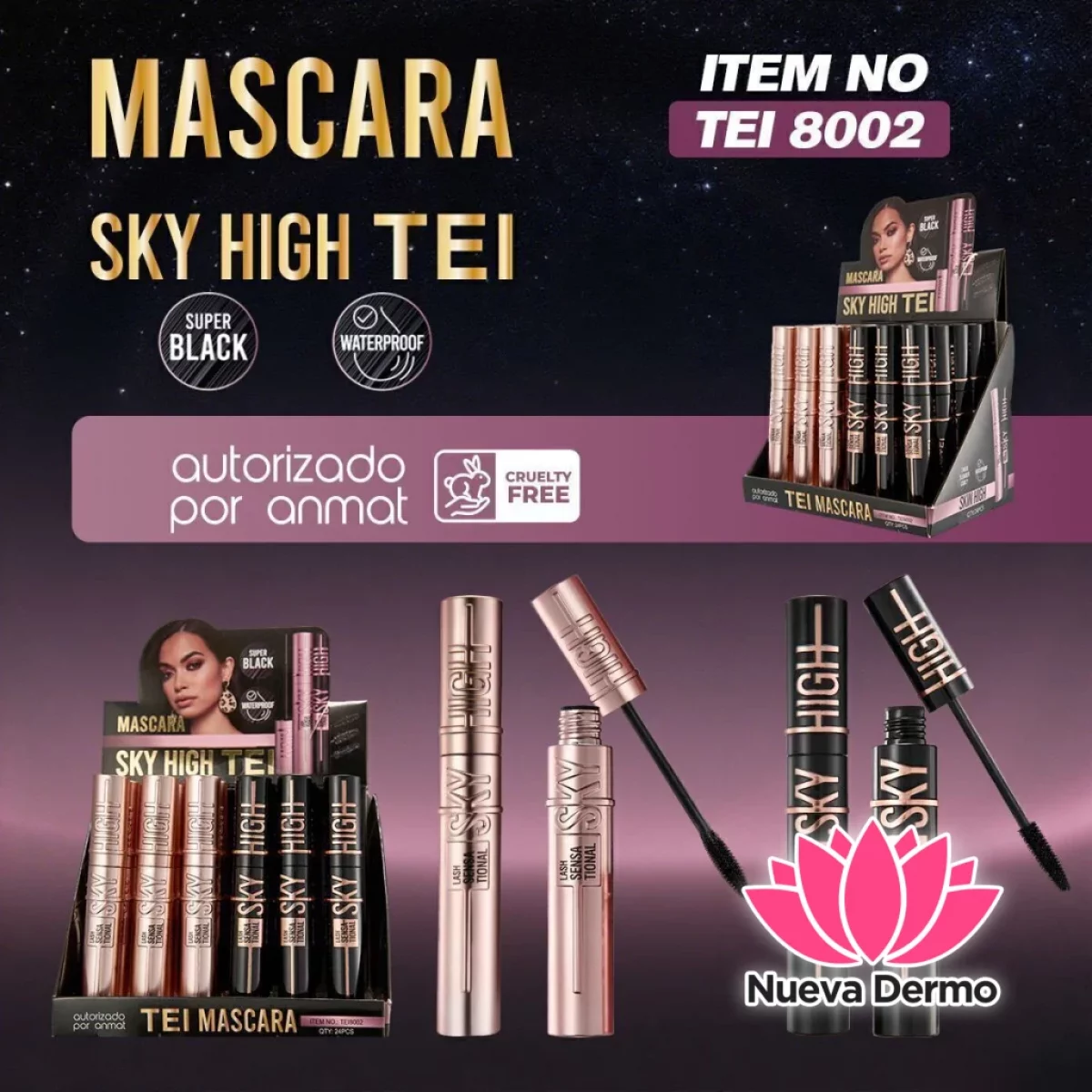 MASCARA SKY HIGH CD: TEI8002