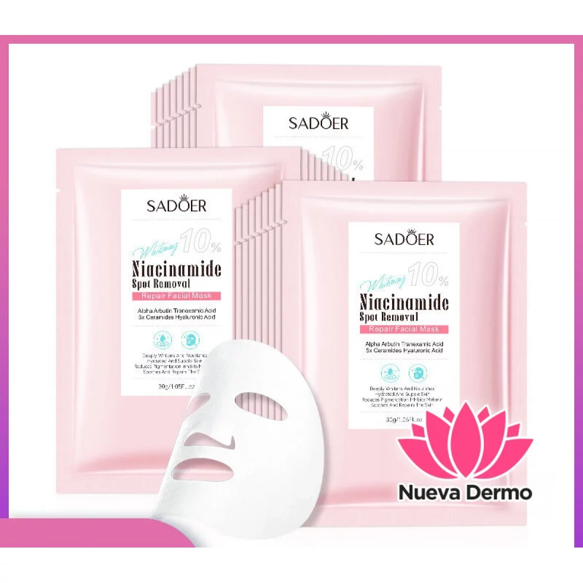 Mascarilla Blanqueadora de Niacinamida