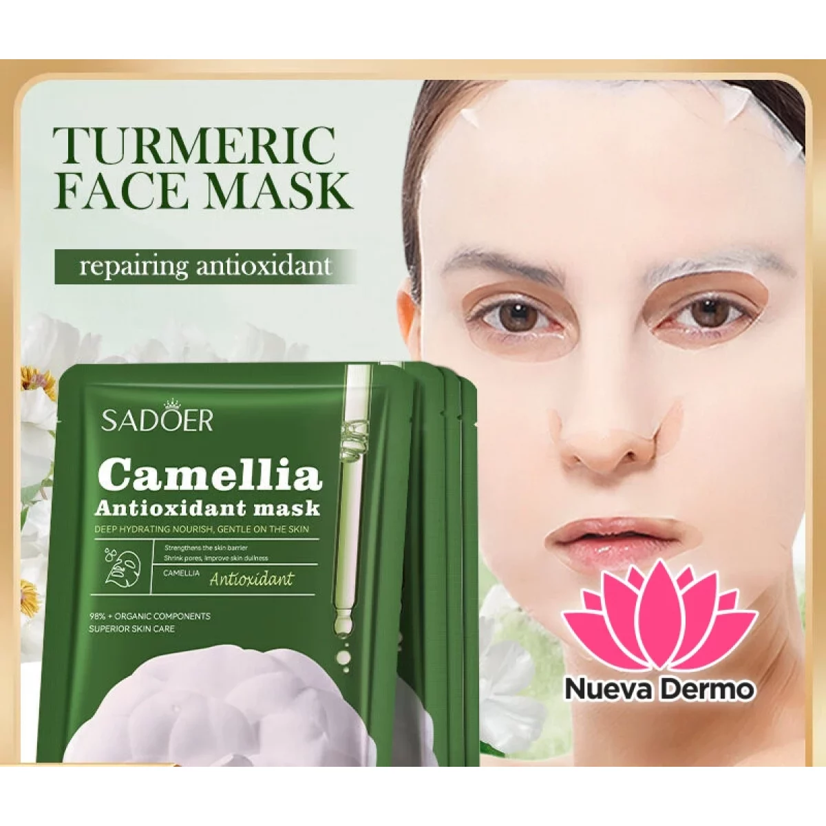 Mascarilla Camellia Antioxidante