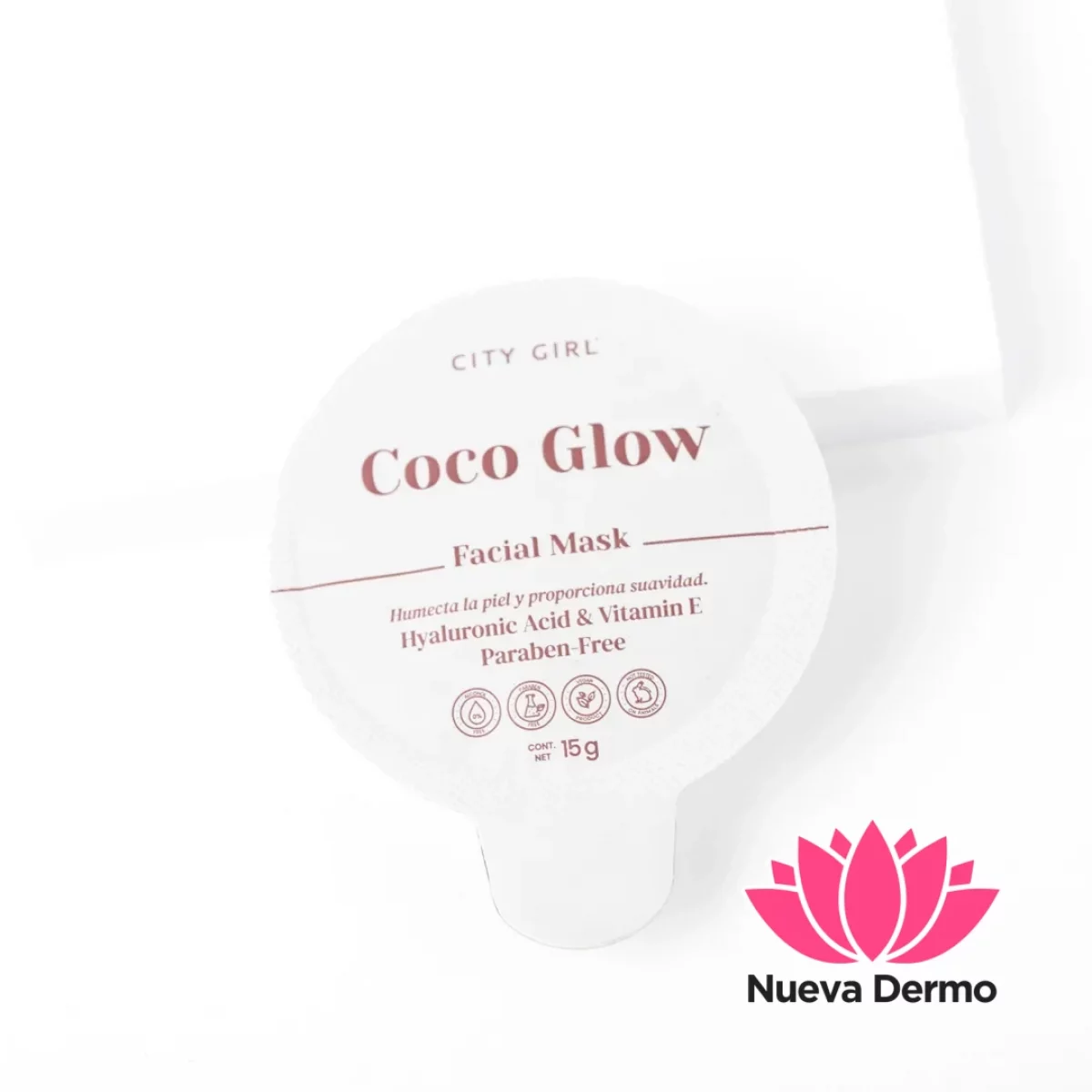 MASCARILLA CAPSULA COCO GLOW – CITY GIRL