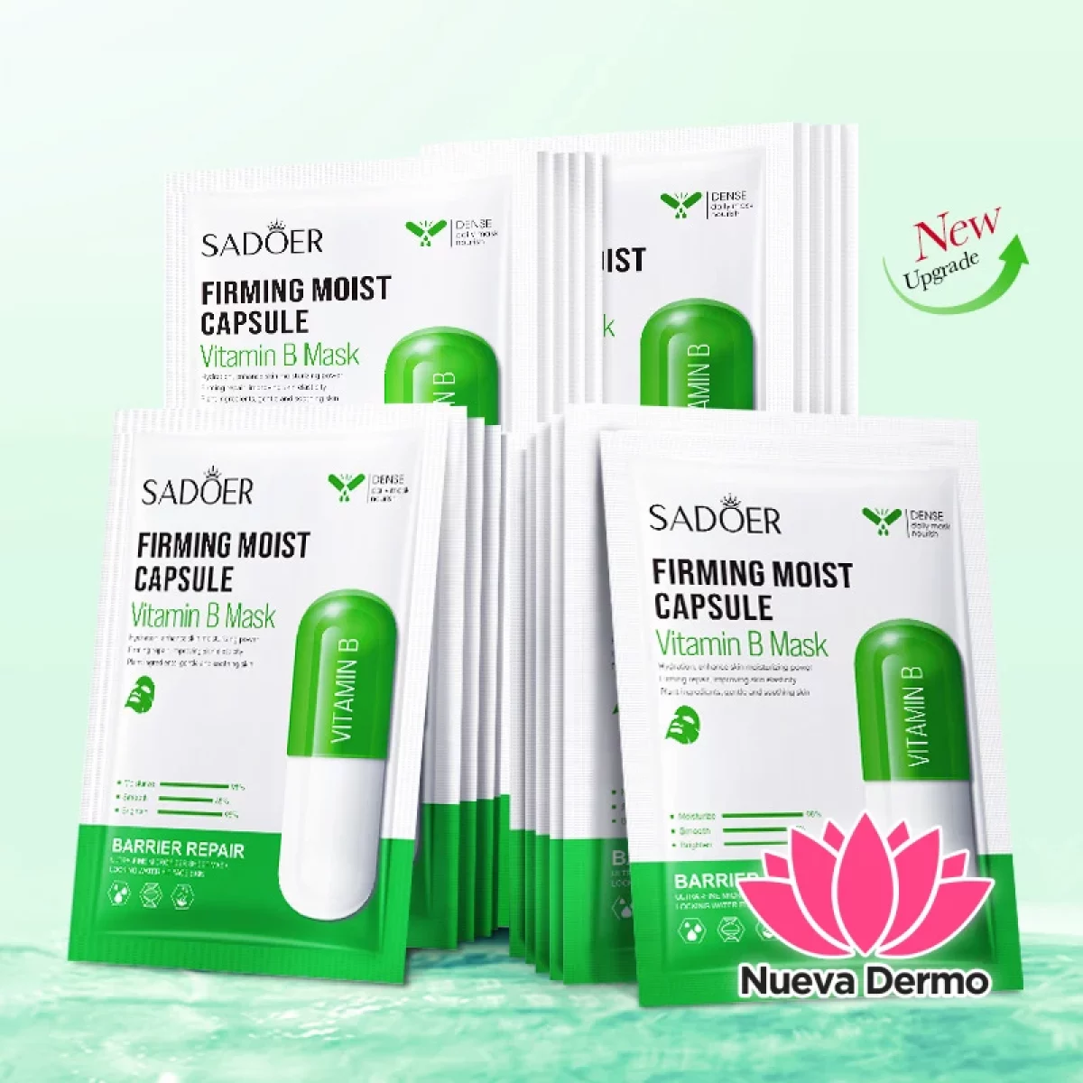 Mascarilla Cápsula Reafirmante y Suavizante con Vitamina B 25 G 50851
