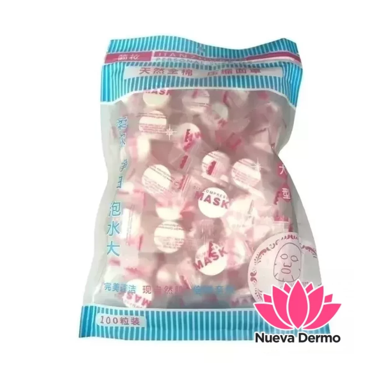 MASCARILLA COMPRIMIDA X100U JIANZHUANG HT-342 6945676401635