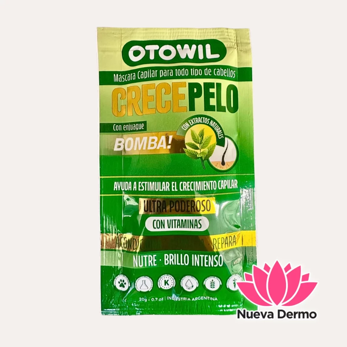 MASCARILLA CRECE PELO 25g NUTRITIVA – OTOWIL
