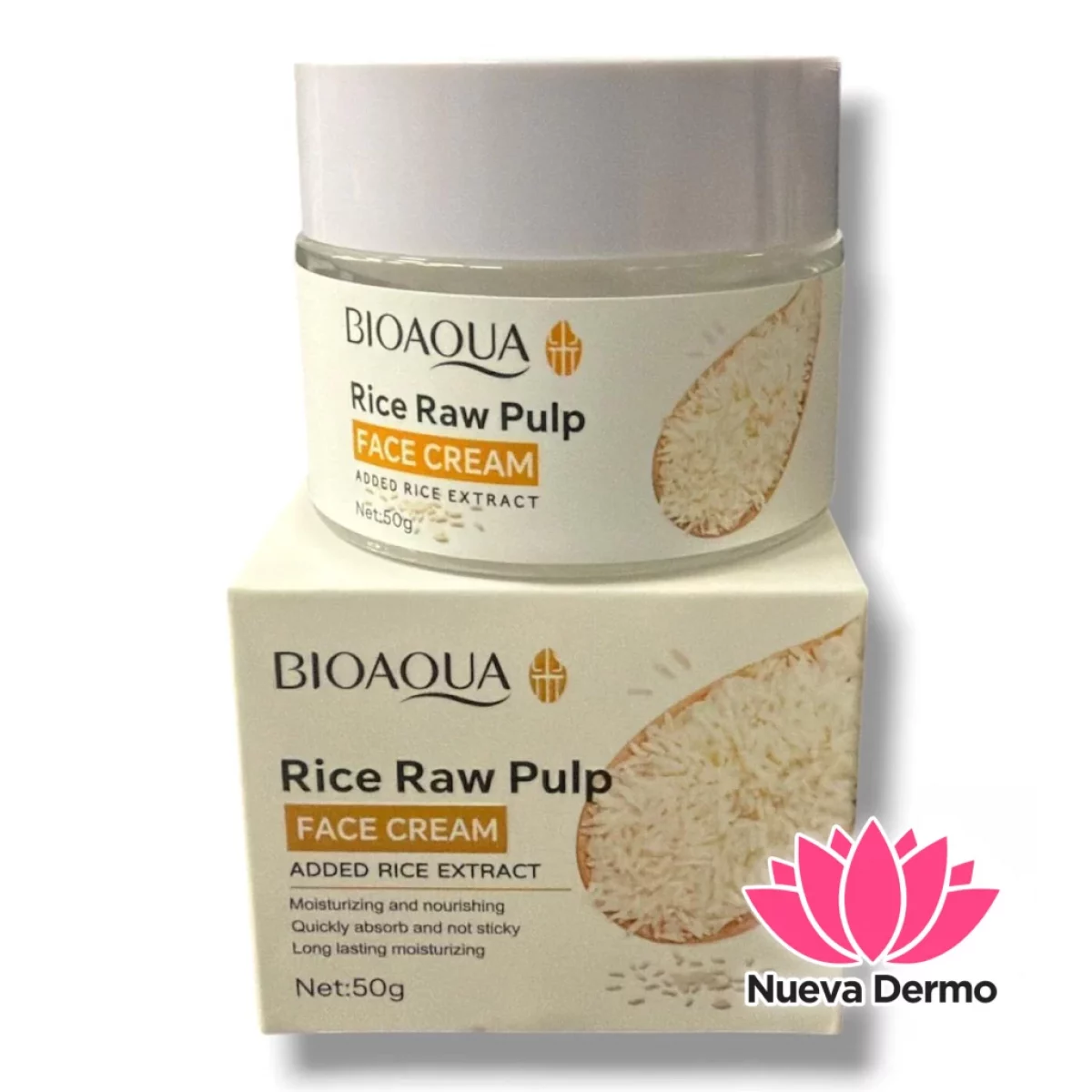 MASCARILLA CREMA RICE RAW PULP BIOAQUA