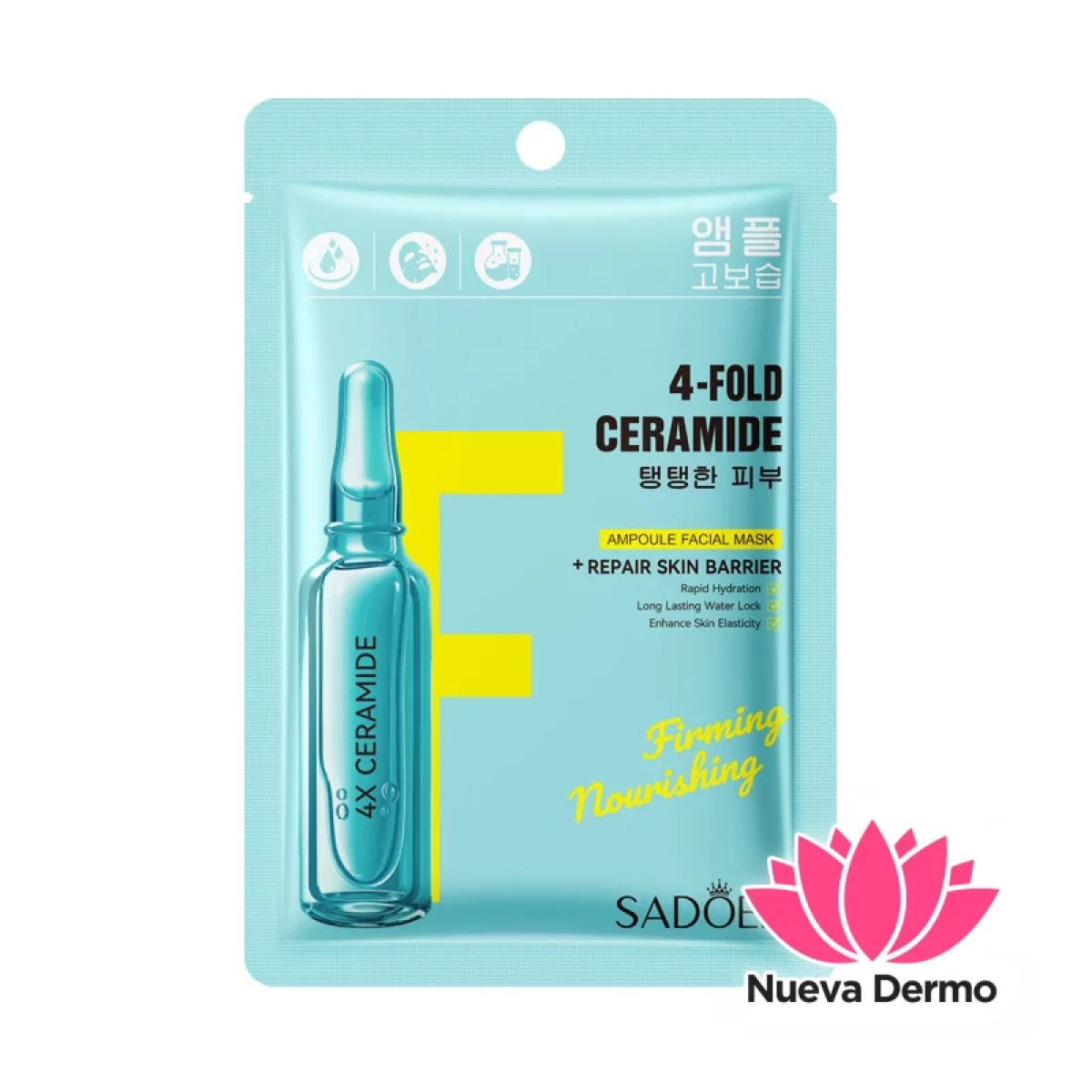 Mascarilla de Ceramide Cuadruple 25ML 47069