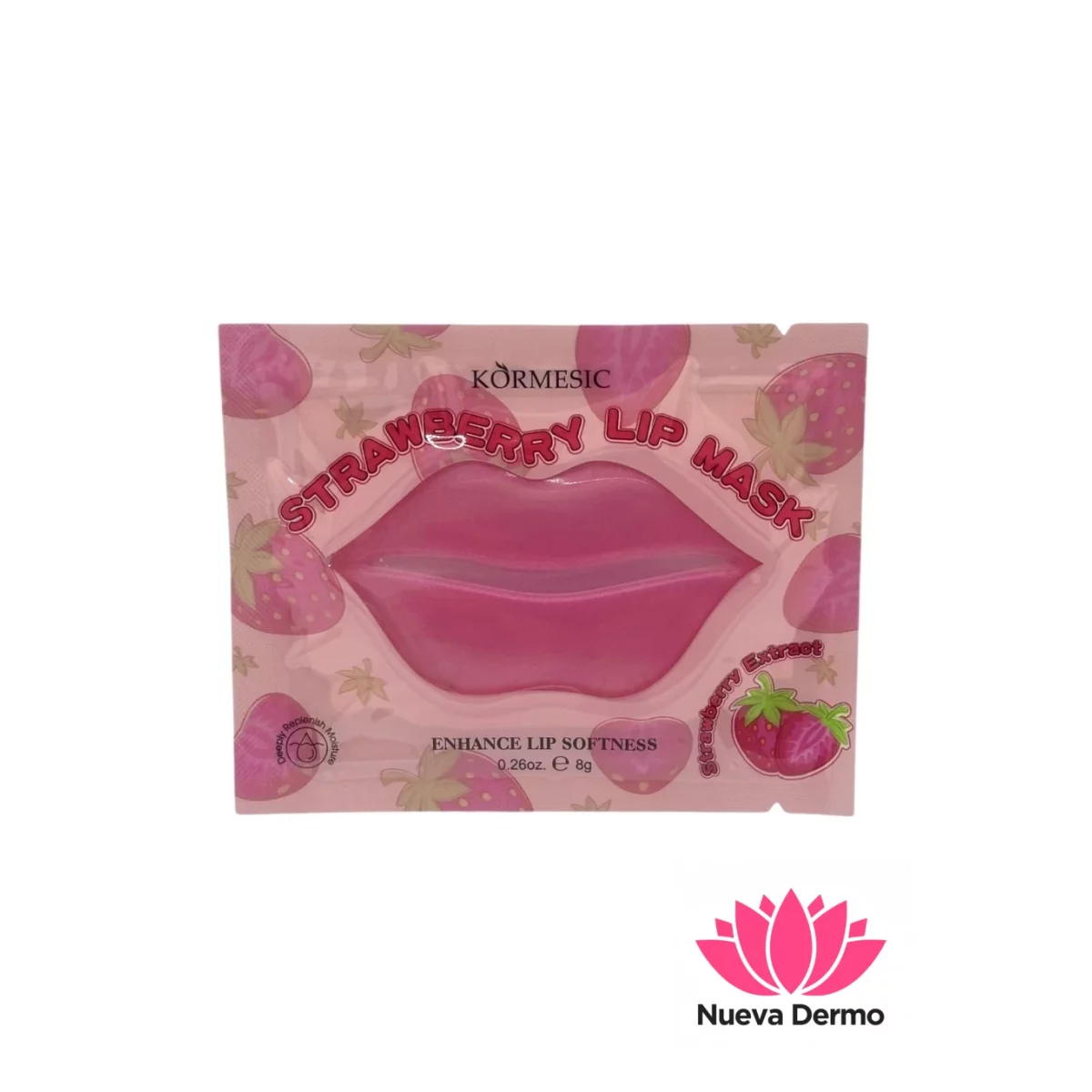 Mascarilla de colageno para labios fruti...