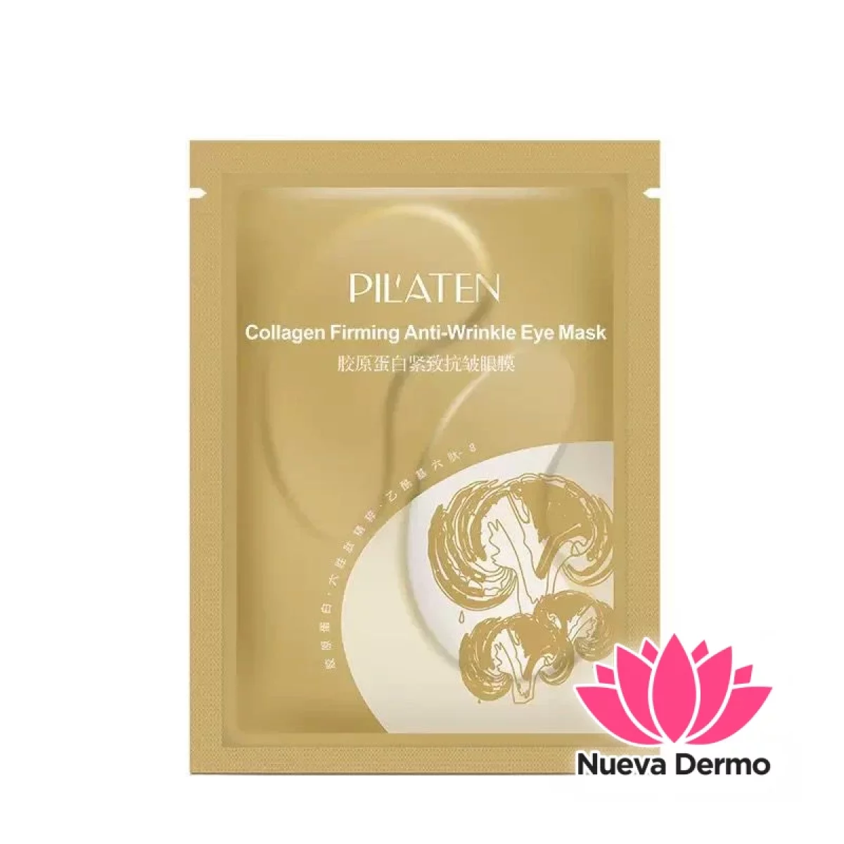 Mascarilla de Colageno Párpados Ojos Ojeras Pilaten 00731