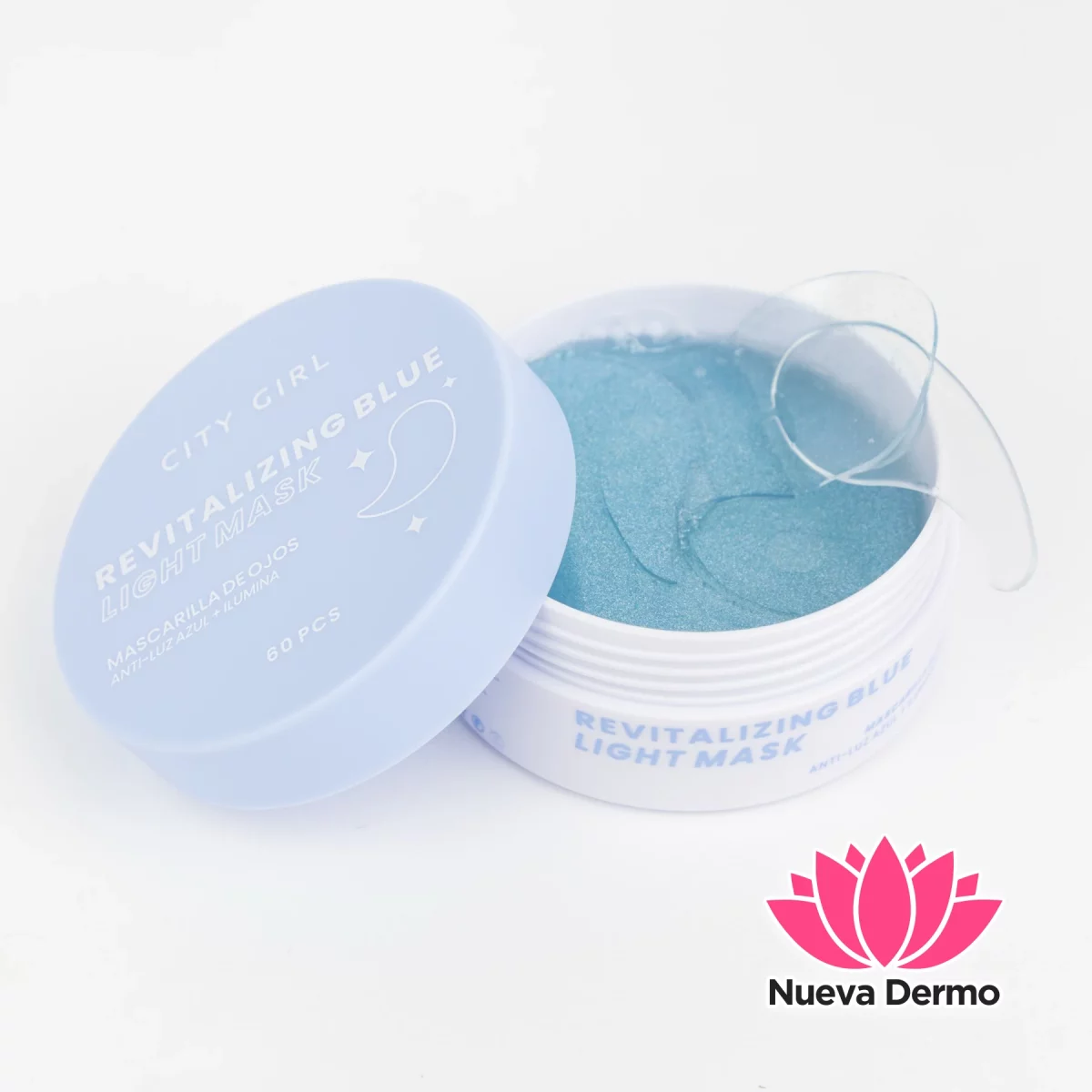 Mascarilla de ojeras Hydrogel Revitalizante City Girl pote 60u
