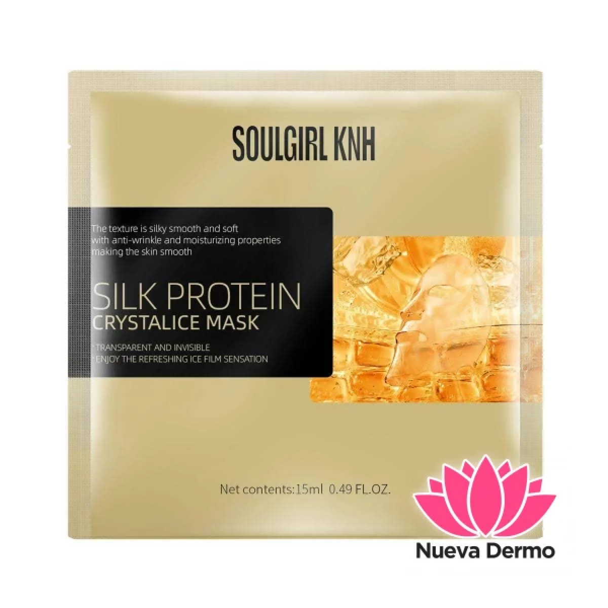 MASCARILLA DE PROTEINA DE SEDA CRYSTALICE SOULGIRL KNH MM07