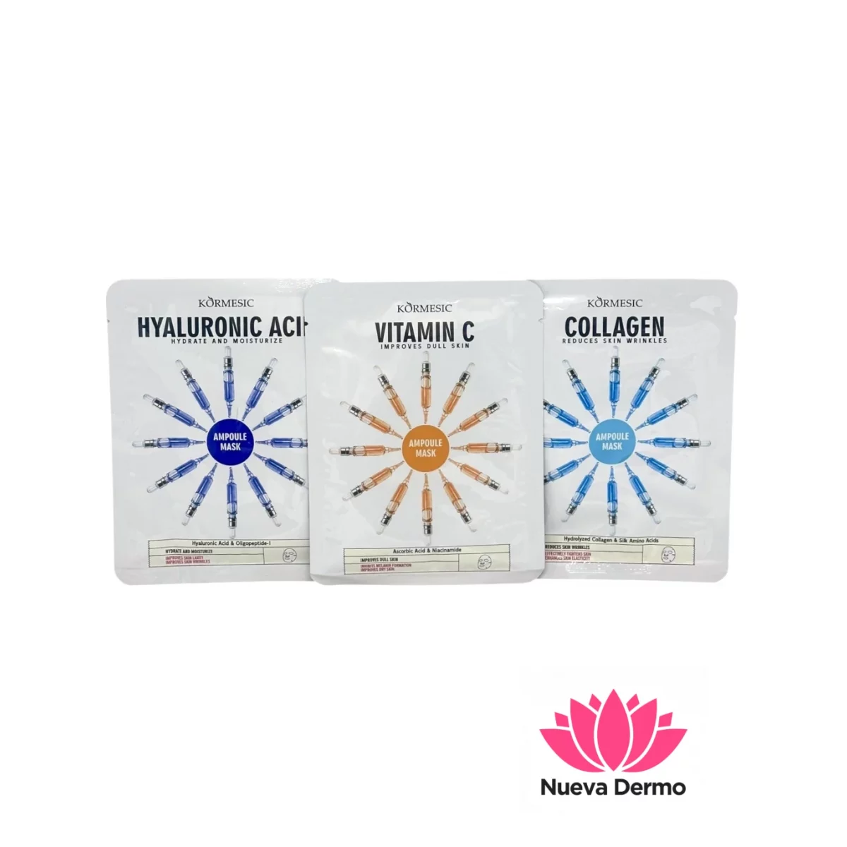 Mascarilla facial Ampoule Mask Kormesic