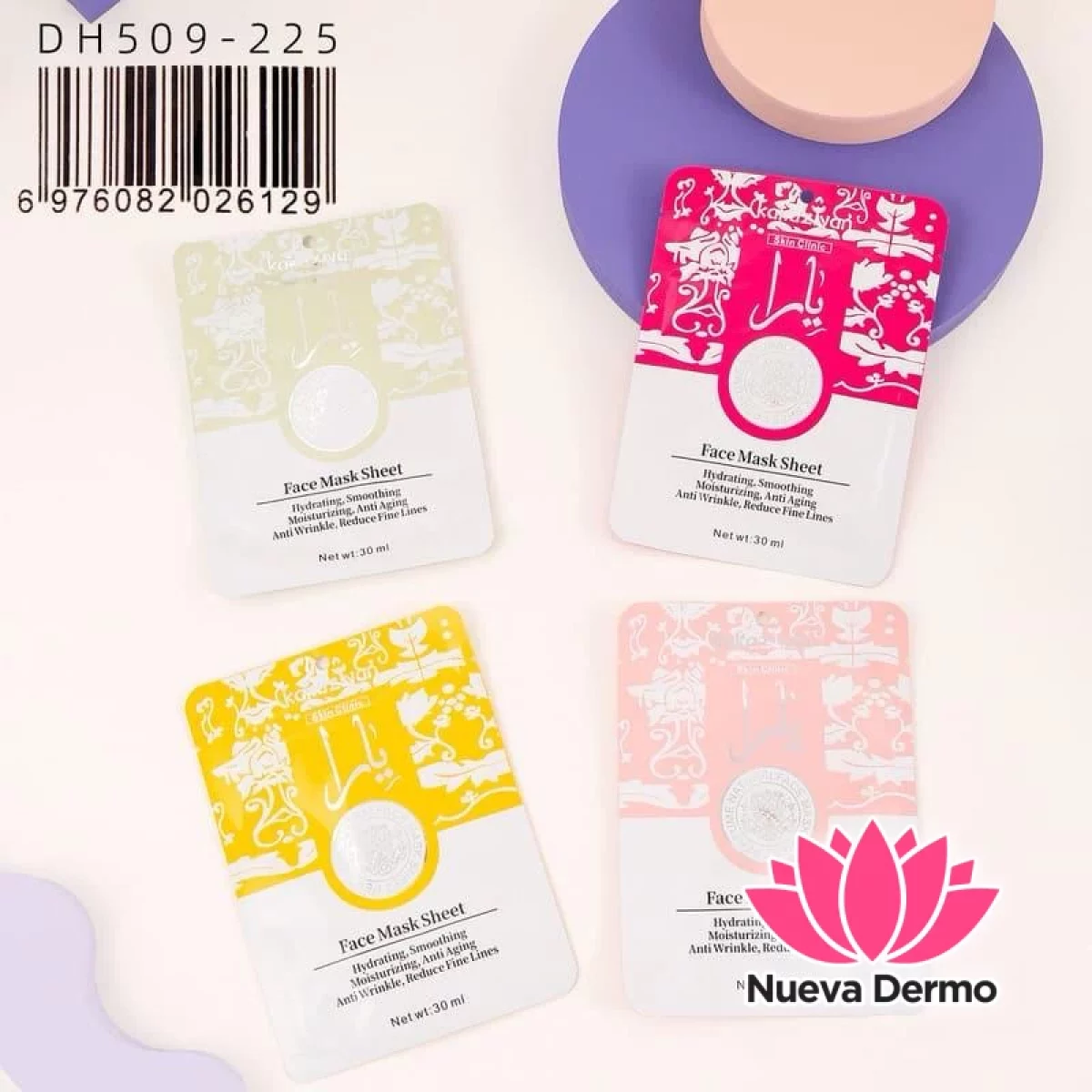 Mascarilla Facial Arabe 4 Modelo DH509-225/26129