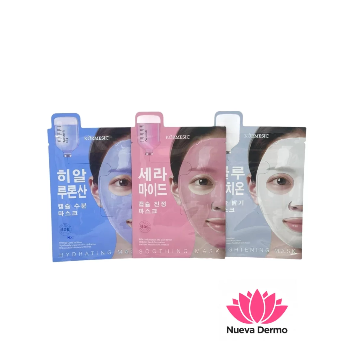 Mascarilla facial coreana S.O.S Kormesic