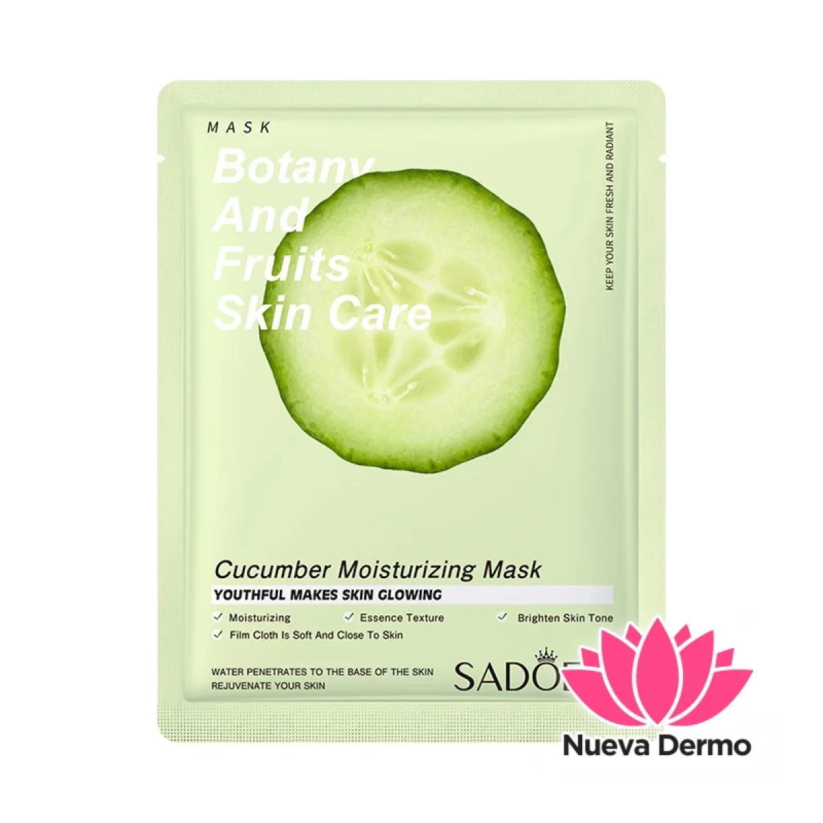 Mascarilla Facial de Pepino Hidratante 25G 80823