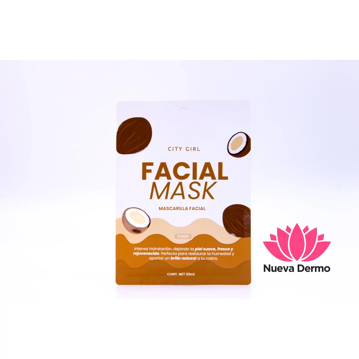 MASCARILLA FACIAL FRUTAL x6