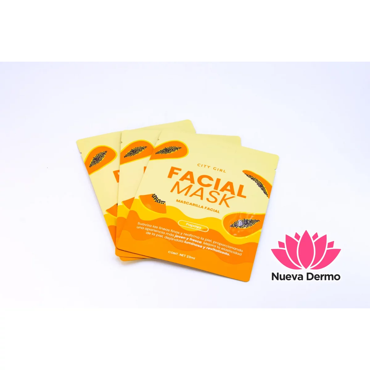 MASCARILLA FACIAL PAPAYA – CITY GIRL