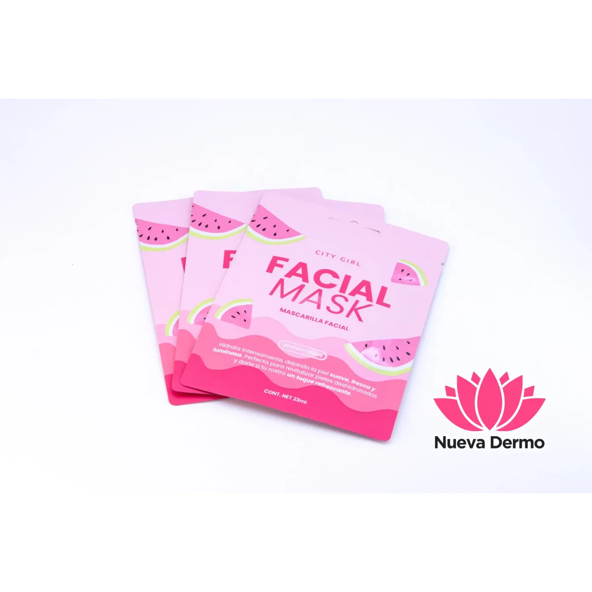MASCARILLA FACIAL SANDÍA – CITY GIRL