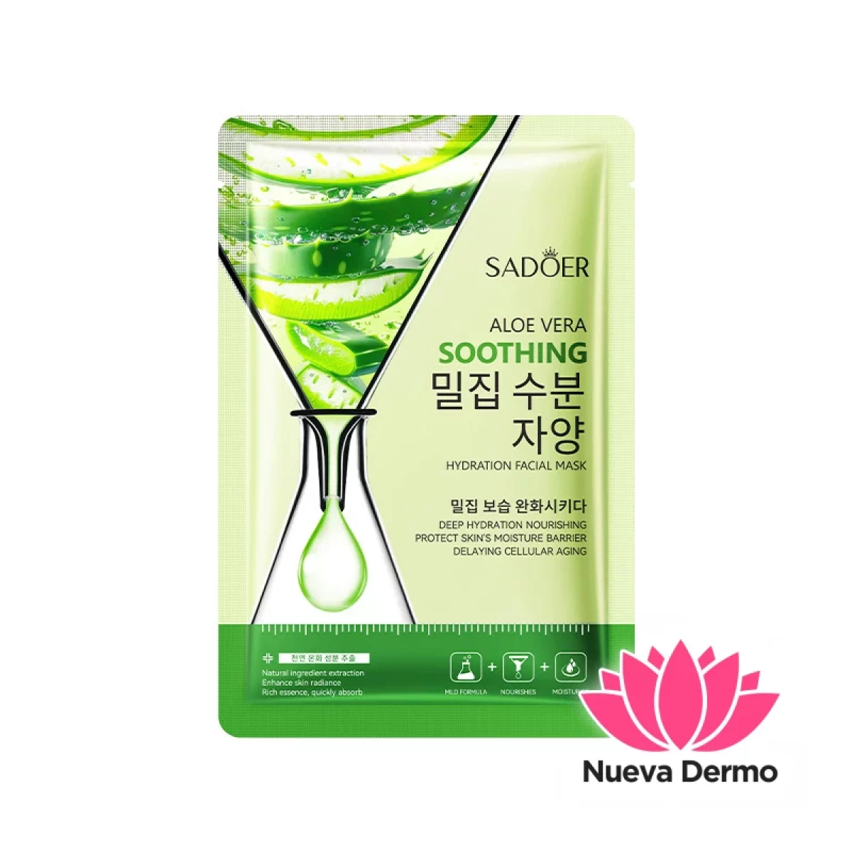 Mascarilla Hidratante Aloe Vera 25ML 51127