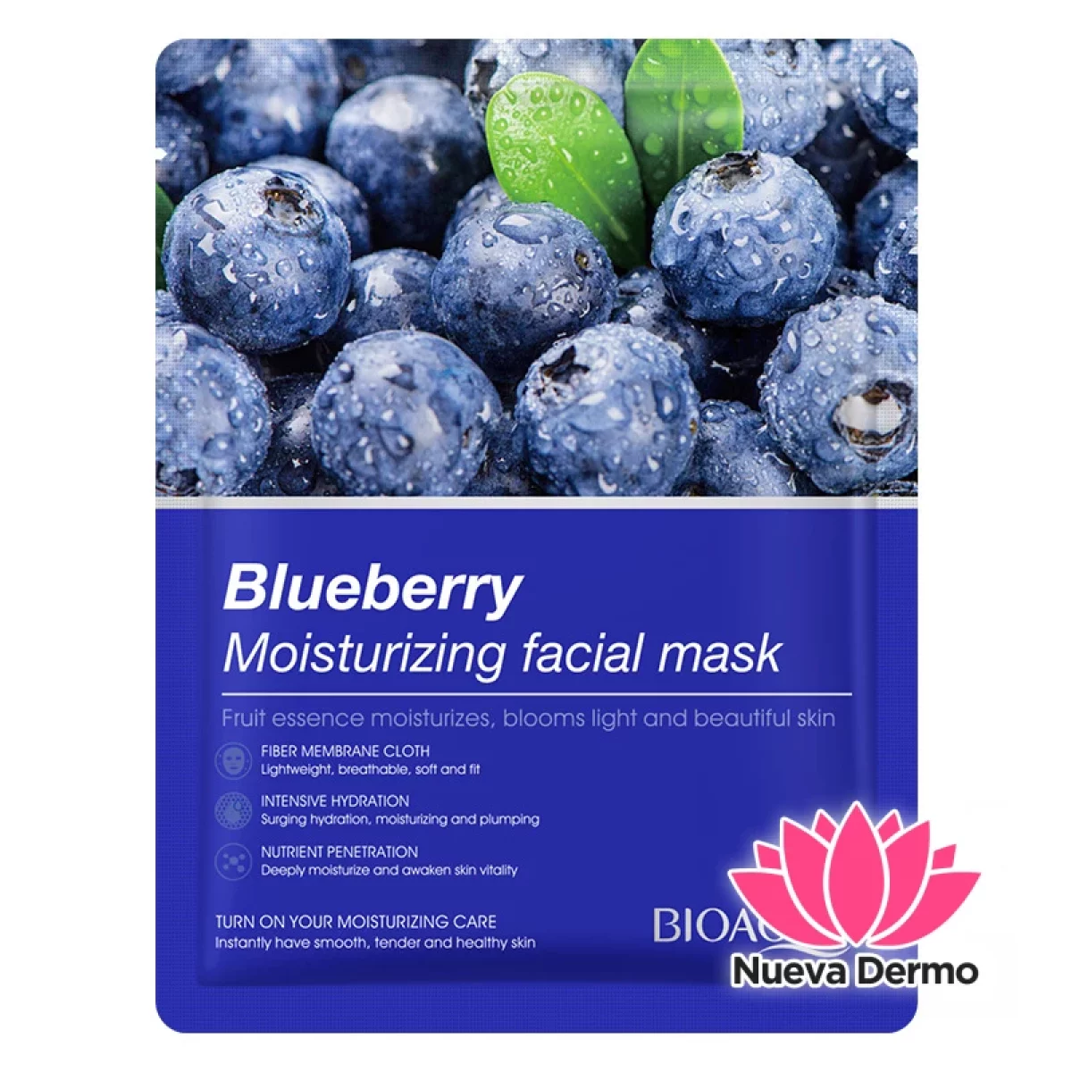 Mascarilla Hidratante con Arándano