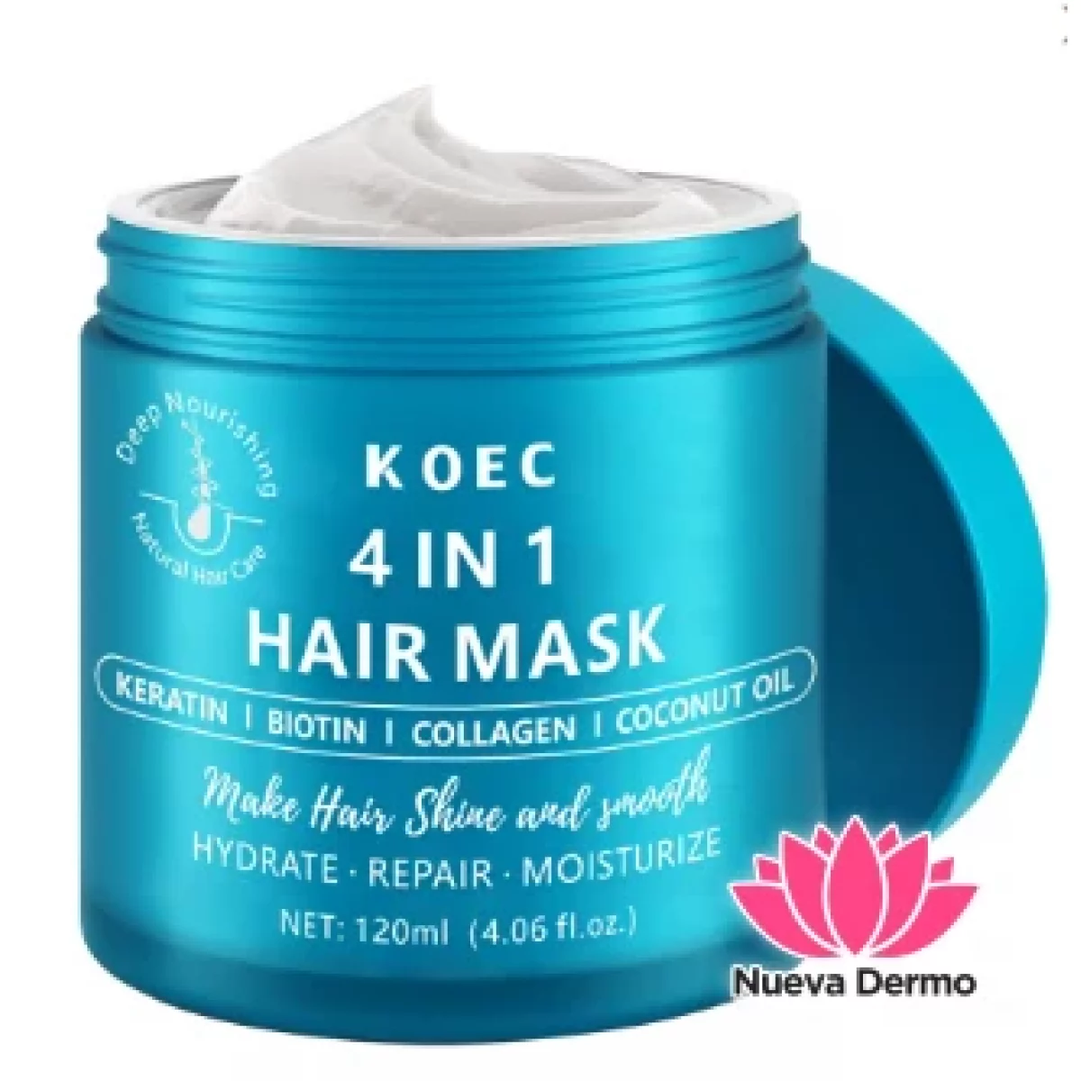 MASCARILLA PARA EL CABELLO 4EN1 KOEC 120ML KO11