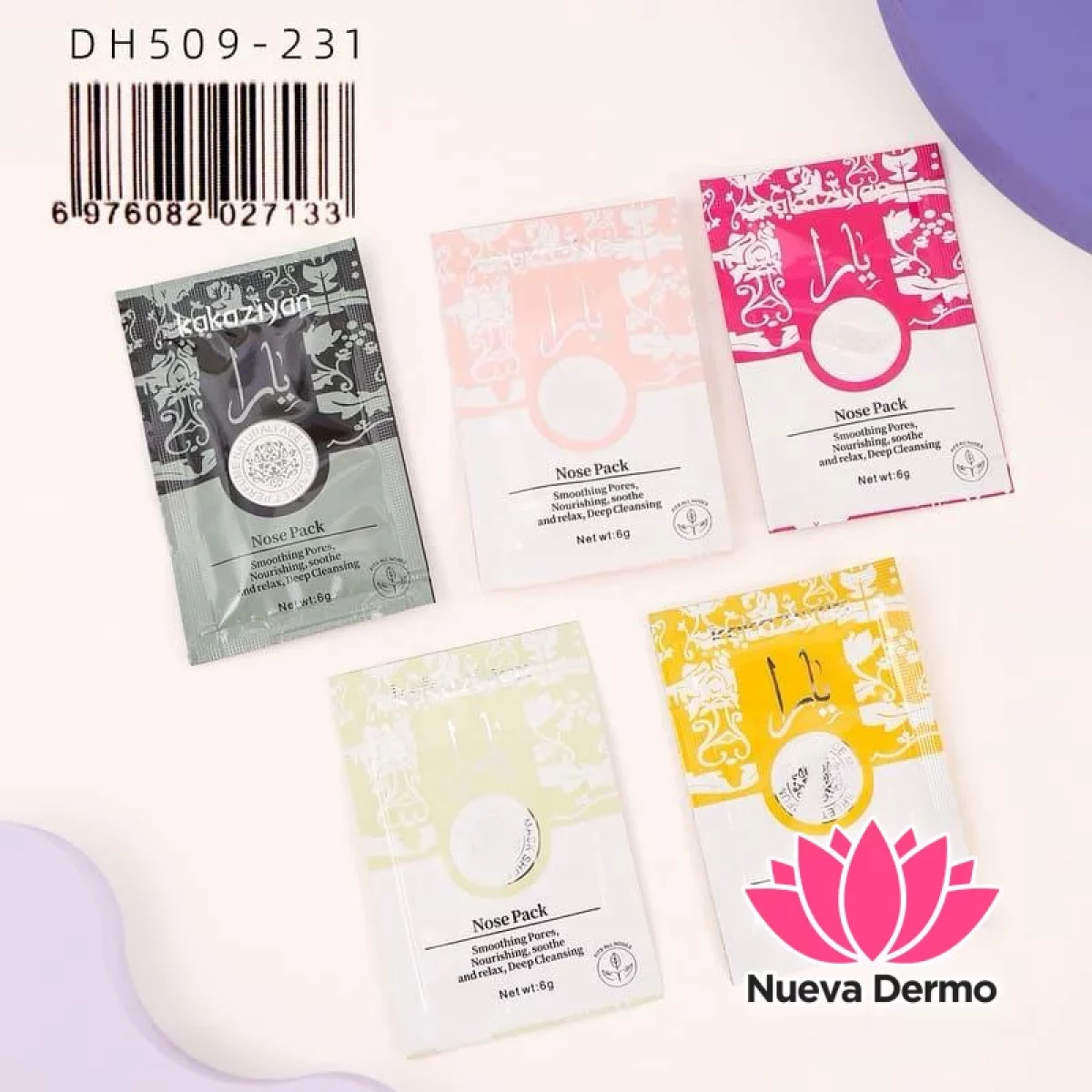 Mascarilla para Punto Negro Arabe 5 Modelo DH509-231/27133